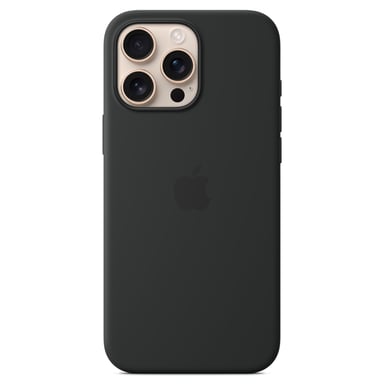 Apple Coque en silicone avec MagSafe pour iPhone 16 Pro Max - Noir Apple (brand) iPhone 16 Pro Max