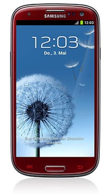 Galaxy S3 16 GB, Rojo, desbloqueado