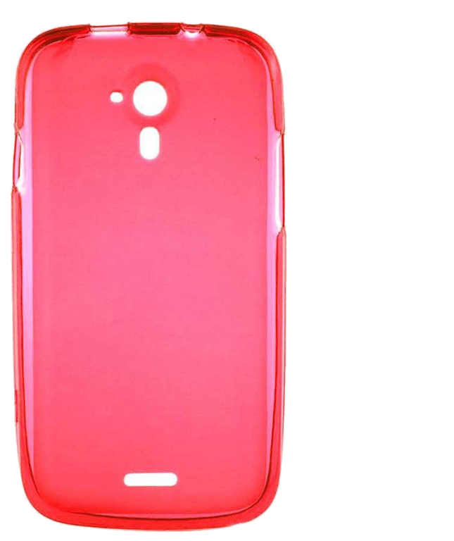 Coque silicone unie compatible Givré Rouge Wiko Darknight