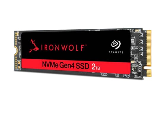 Seagate IronWolf ZP2000NM3A002 disque SSD M.2 2000 Go PCI Express 4.0 3D TLC NVMe