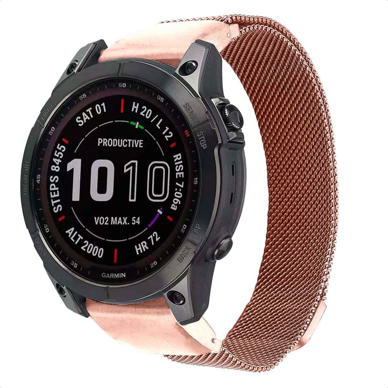 Bracelet QuickFit® Milanais pour Garmin 20mm - vue 10