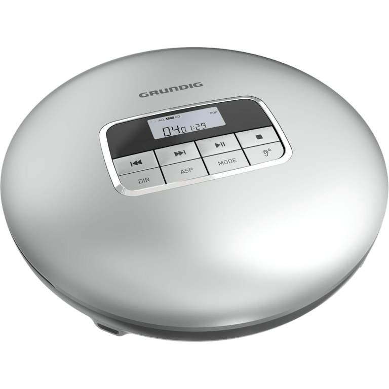 Lecteur CD Portable Grundig GCDP 8500 – Formats MP3/WMA, Écran LCD - vue 1