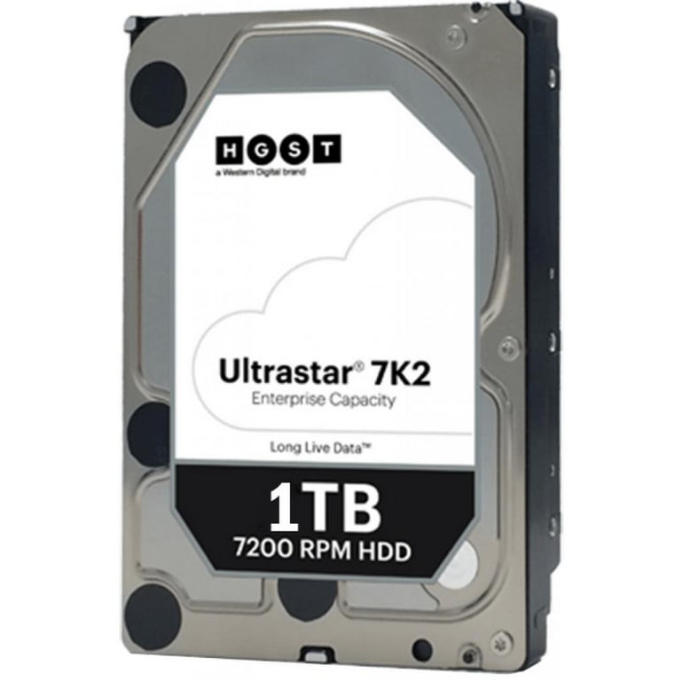 WD Ultrastar DC HA210 HUS722T1TALA604 Hard drive 1 TB internal 3.5 SATA 6Gb/ 7200 rpm buffer: 128 MB Neuf