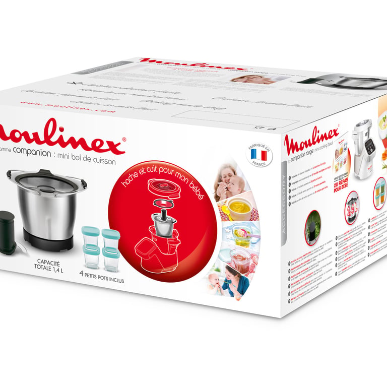 Mini Cuve Moulinex XF38AE10 – Accessoire pour Robot Cuiseur Companion - vue 8