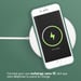 Accezz Coque Liquid Silicone pour Apple iPhone SE (2022 / 2020) / 8 / 7 - Vert foncé