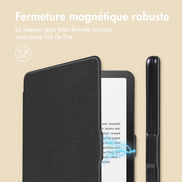 imoshion Étui de liseuse portefeuille Slim Hard pour Amazon Kindle Paperwhite 2024 / Paperwhite Signature Edition 2024 / Colorsoft Signature Edition 2024 Neuf - vue 7