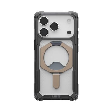 Custodia UAG Plasma XTE Grigio Cenere/Titanio per iPhone 17 Pro con MagSafe e Supporto Metallico