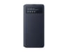 Folio S View Cover Noir pour Samsung G Note 10 Lite Samsung