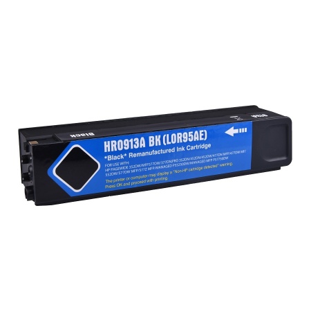 Uprint Cartouche Compatible avec HP 913A (L0R95AE) Noir PageWide 352dw 352dn 477dw 577dw 452dw 477dn - Neuf
