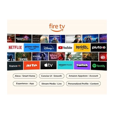 TCL TCL5901292520526 TV LED-LCD HD de 32'' con Fire TV integrado