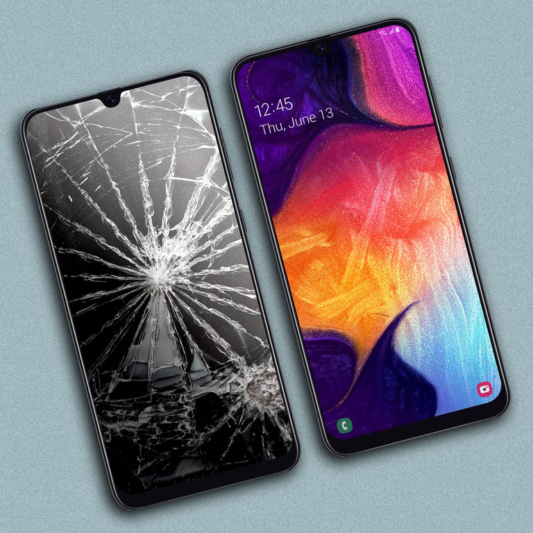 Bloc Complet Samsung Galaxy A50 Écran LCD Vitre Tactile Original Neuf - vue 3