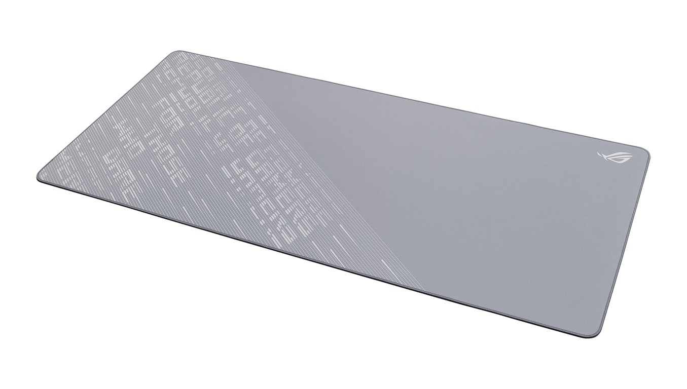 Tapis de ROG Scabbard II Arctic Gray ¿ 900×400¿mm ¿ Surface hydrofuge ¿ Glisse haute précision ¿ Bords cousus ¿ Base antidérapante ¿ Gaming ASUS - vue 7