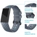 imoshion Bracelet silicone pour Fitbit Charge 3 / 4 - Gris