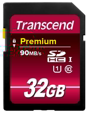 Transcend 32GB SDHC Classe 10 UHS-I 32GB NAND Classe 10