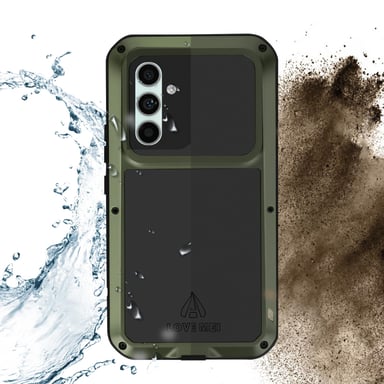 Coque pour Samsung Galaxy A54 5G Intégrale Antichoc Antichute Etanche Kaki
