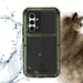 Coque pour Samsung Galaxy A54 5G Intégrale Antichoc Antichute Etanche Kaki