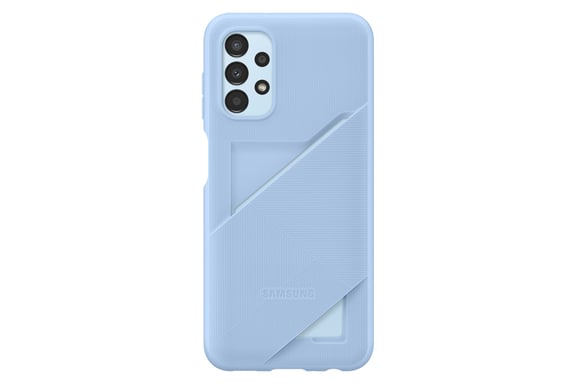 Cover Samsung morbida e sottile per Galaxy A13 4G portacarte integrato