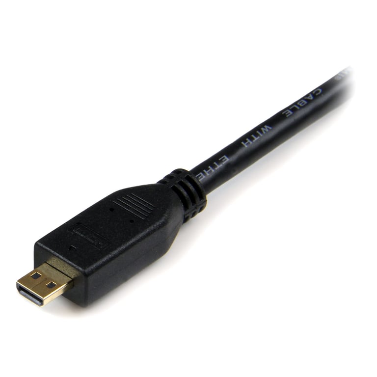 StarTech.com Câble Hdmi Haute Vitesse Avec Ethernet 0,5 M - Hdmi Vers Hdmi Micro - M/m Noir - vue 6