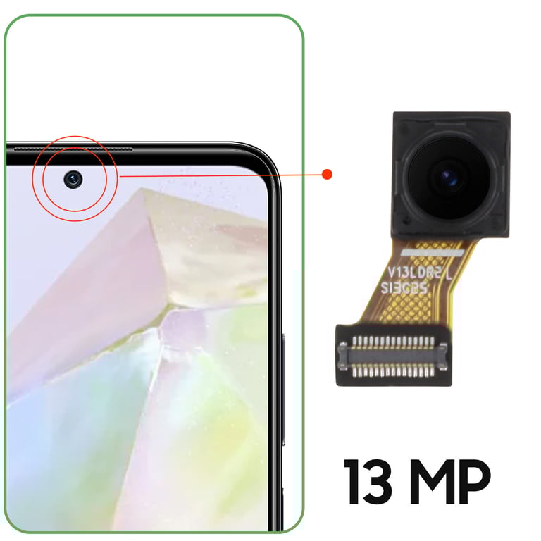 Samsung Caméra Avant 13MP pour Galaxy A35 5G - vue 4