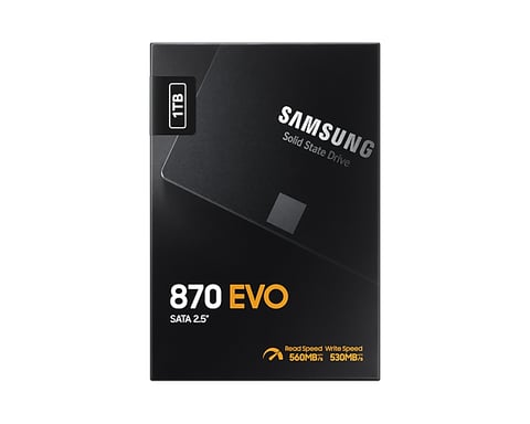 Samsung 870 EVO 2,5'' 1Tb Serie ATA III V-NAND MLC