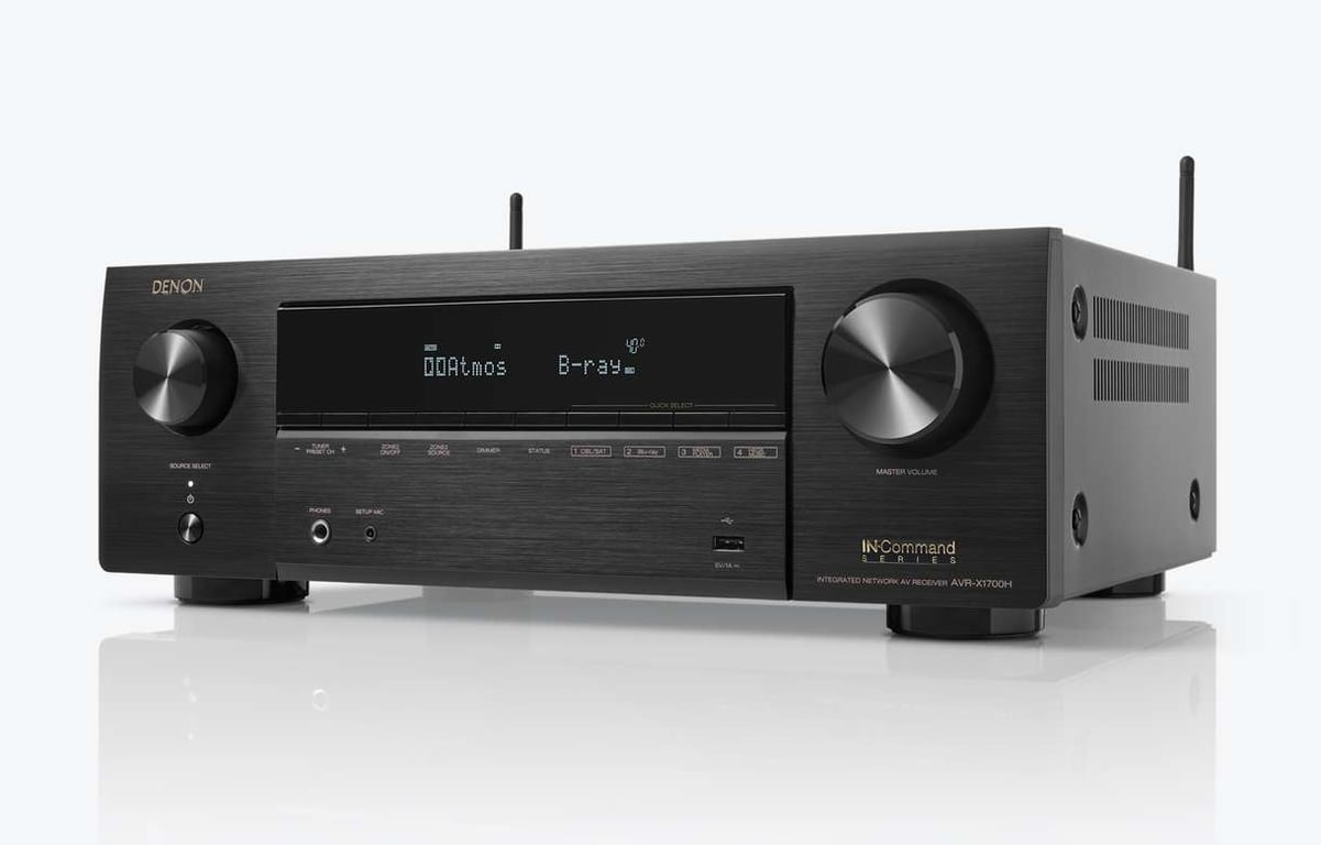 Ampli Home Cinema Denon AVR X1700H - vue 4