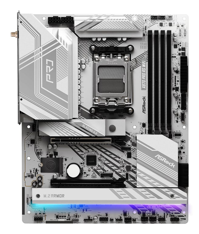 ASRock X870 Pro RS WIFI - vue 4