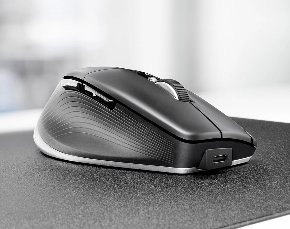 Souris 3Dconnexion CadMouse Pro Wireless Left – Ergonomique, 7200 DPI - vue 4