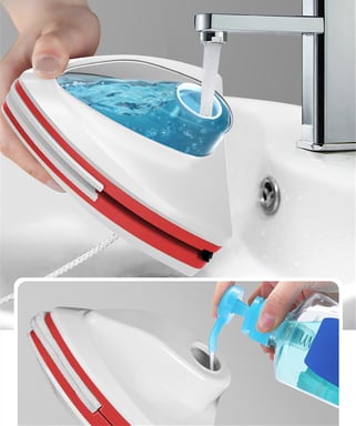 Nettoyeur de vitres magnétique double face Red