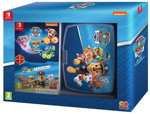 Pack 2 Jeux Pat'patrouille (PAW PATROL) Switch + Lunch Box