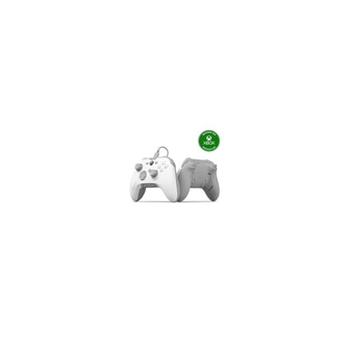 Manette filaire Scuf VALOR PRO Xbox et PC USB-C 2 m Blanc, 24 entrées, 3 profils, zone de rétroéclairage, boutons/paddles arrière