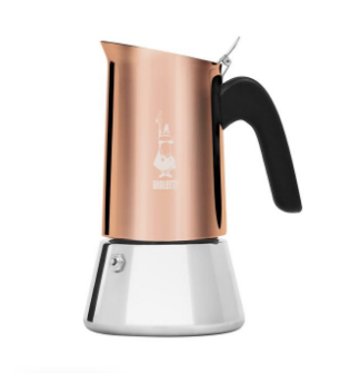 Bialetti Venus Cafetière à moka 0,17 L Cuivre, Acier inoxydable - Neuf