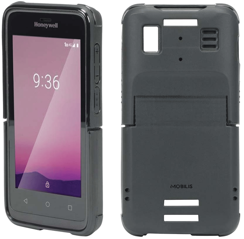 Coque de protection renforcée - Honeywell EDA51 - Noir MOBILIS
