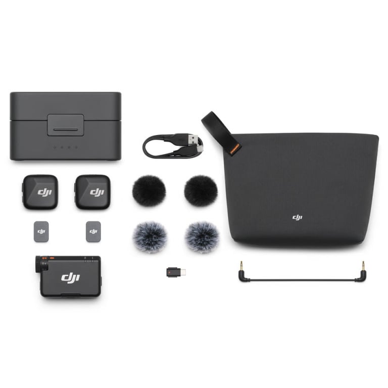 DJI MIC MINI 2 TX + 1 RX + CHARGE - vue 4