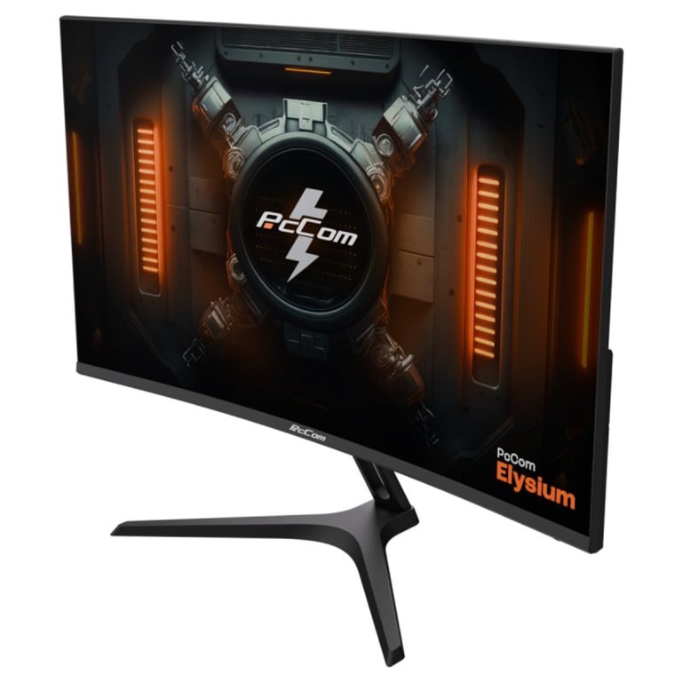 Écran Gaming PcCom Elysium 23,6  Courbe VA FHD 180Hz AdaptiveSync Anti-Lumière Bleue - Excellent état
