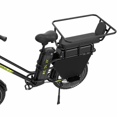 VéLo Électrique KOOLUX X8 | Moteur 750W | Batterie 48V 35Ah+30Ah | Pneus 20 Pouces | Vitesse Max 45 km/h | Autonomie 120 km | Noir