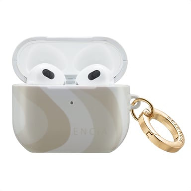 Selencia Coque Vivid pour Apple AirPods 3 - Desert Waves Beige
