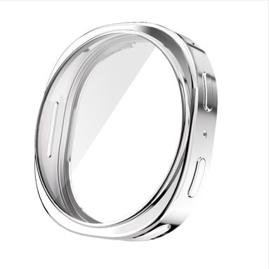 Custodia protettiva in TPU nera da 40 mm per compatible with Samsung Galaxy Watch 8 Silver S