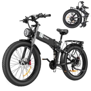 Vélo électrique pliant Ridstar H26 Pro 26'' Moteur 1500W Batterie 48V 23Ah