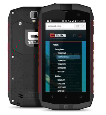 Trekker M1 core 16 Go, Noir, Rouge