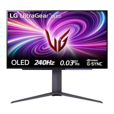 LG 27GS95QE-B monitor PC a schermo piatto 67,3 cm (26,5'') 2560 x 1440 pixel Quad HD OLED Nero