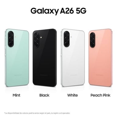 Galaxy A26 (5G) 256 GB, Nero