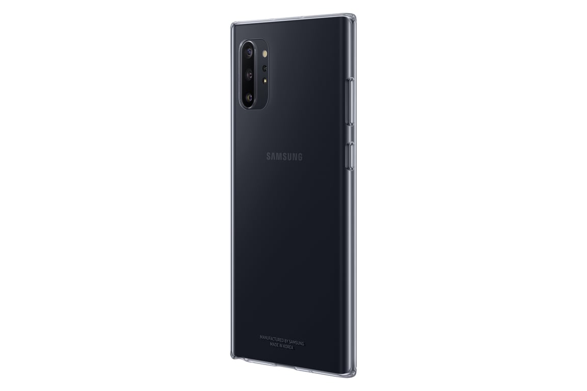 Coque Transparente Note10+ - vue 3