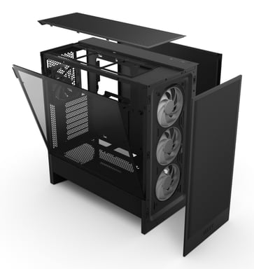 NZXT H5 Flow RGB Midi Tower Nero