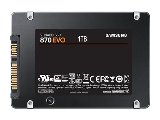 Samsung 870 EVO 2,5'' 1Tb Serie ATA III V-NAND