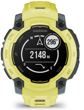Garmin Instinct E 2,29 cm (0.9'') MIP 45 mm Numérique 176 x 176 pixels Citron vert GPS (satellite)