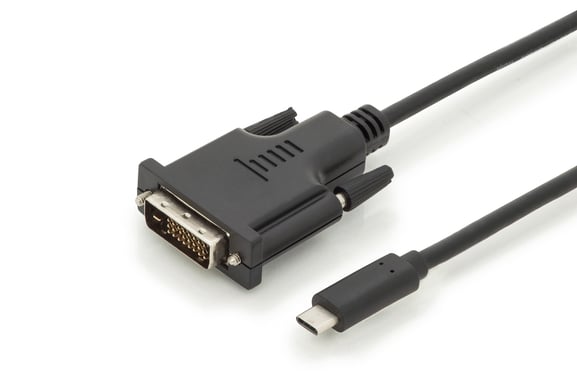 Digitus Cavo adattatore USB Type-C, Type-C a DVI