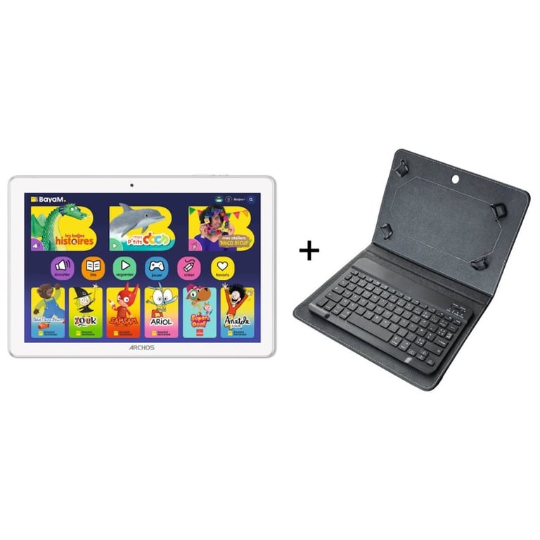 ARCHOS T101 KID FHD WiFi 4+64 Go + Clavier Bluetooth - Neuf