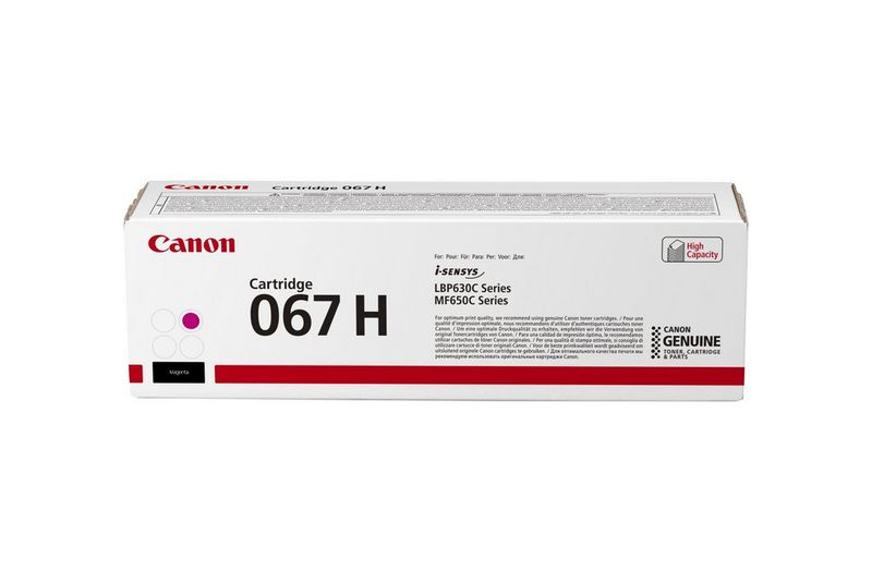 Canon 067H Toner magenta d'origine - 5104C002 [Pag-2350] - Neuf