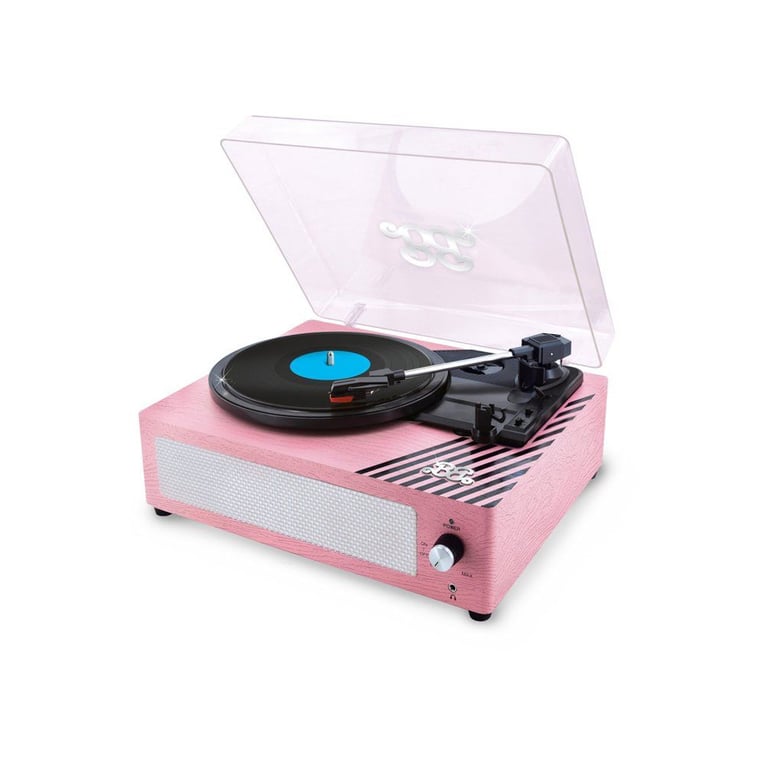 Tourne-Disque Vinyle Lisciani Giochi Vintage Rainy Days – 3 Vitesses, Bluetooth
