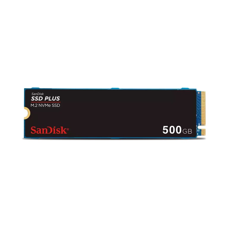 SanDisk SSD PLUS SSD 500 Go interne .2 2280 PCIe 3.0 NVMe - vue 2